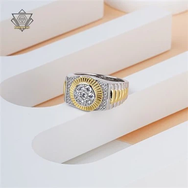 Anéis de diamante de hip hop